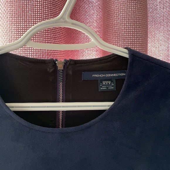 French Connection, size 6, navy dress - Picture 2 of 3